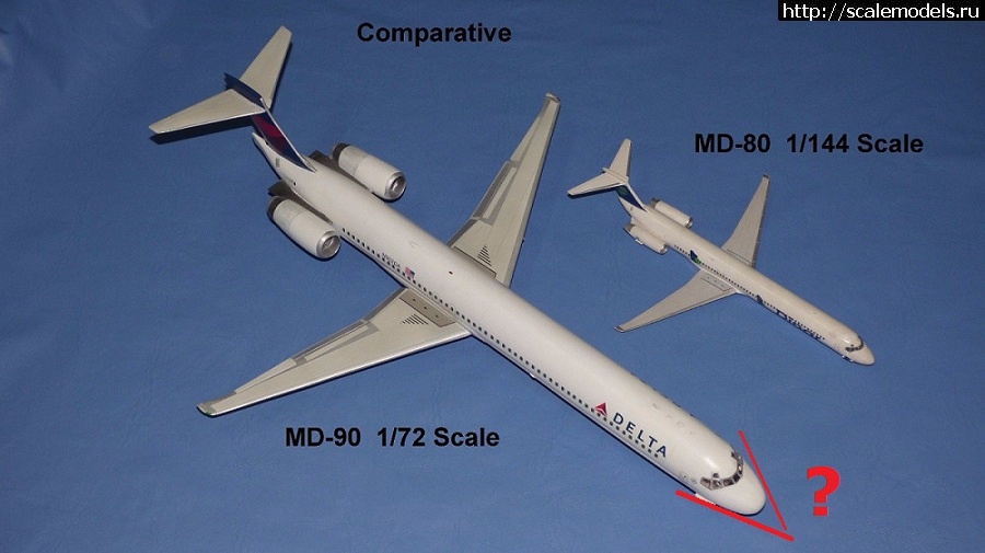 1460575245_123456.jpg :  Replica by JC 1/72 MD 80  Boeing 717/  Replica by JC 1/72 MD 80  Boei...(#9896) -   