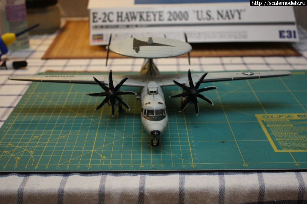 1460719533_afG8GrlqzYc.jpg : #1252275/ E-2C Hawkeye (Hasegawa 1/72) !  