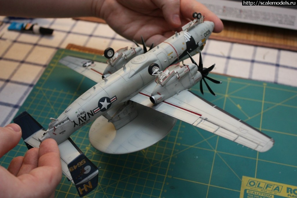 1460719557_UD1xZhiotOU.jpg : #1252275/ E-2C Hawkeye (Hasegawa 1/72) !  