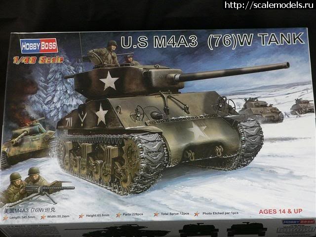 1461403674_P1030201Small.jpg : Sherman M4A3 (76)W  1:48 HobbyBoss - !  