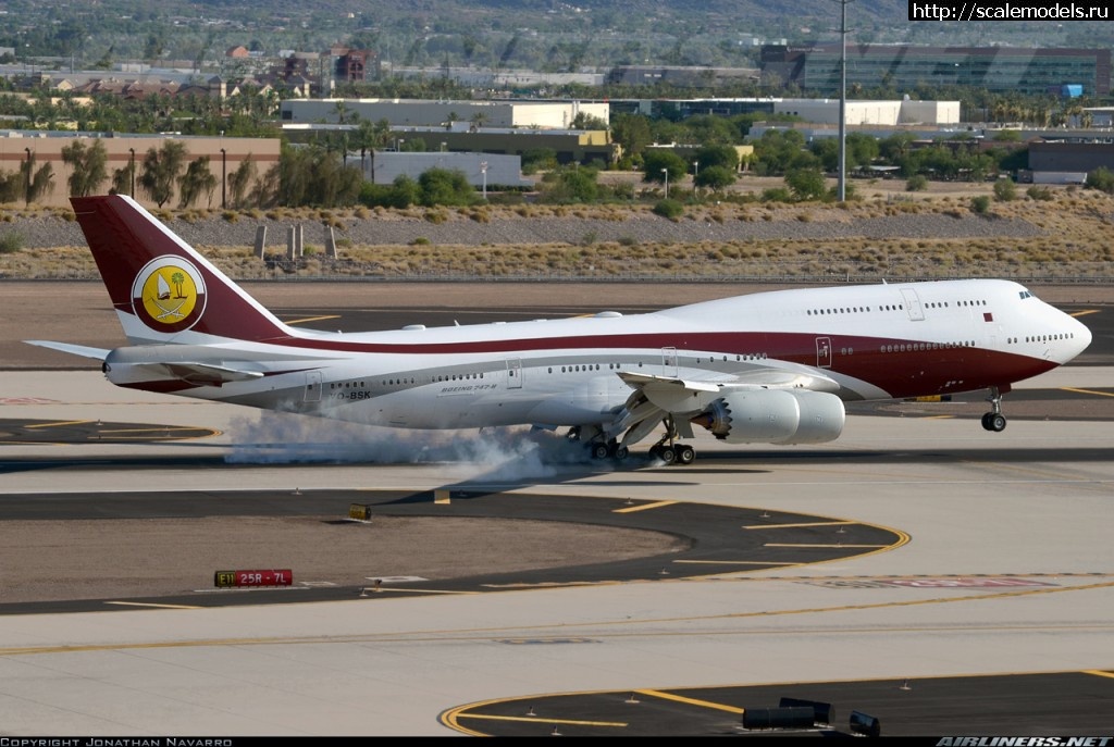 1461589712_2675156.jpg : #1255523/ 1/144 Boeing 747-8 Zvezda (7FEET/Atlant)  