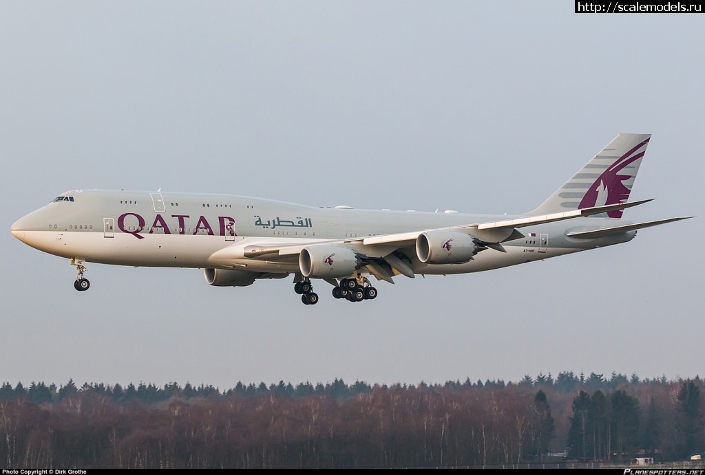 1461690067_a7-hhe-qatar-amiri-flight-boeing-747-8kbbbj_PlanespottersNet_673829.jpg : #1255907/ 1/144 Boeing 747-8 Zvezda (7FEET/Atlant)  