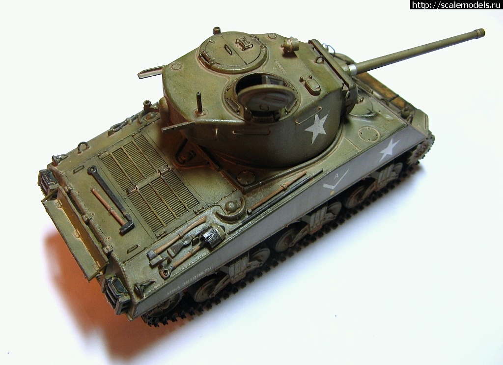 1462222671_IMG_2169.jpg : #1257515/ Sherman M4A3 (76)W  1:48 HobbyBoss - !  