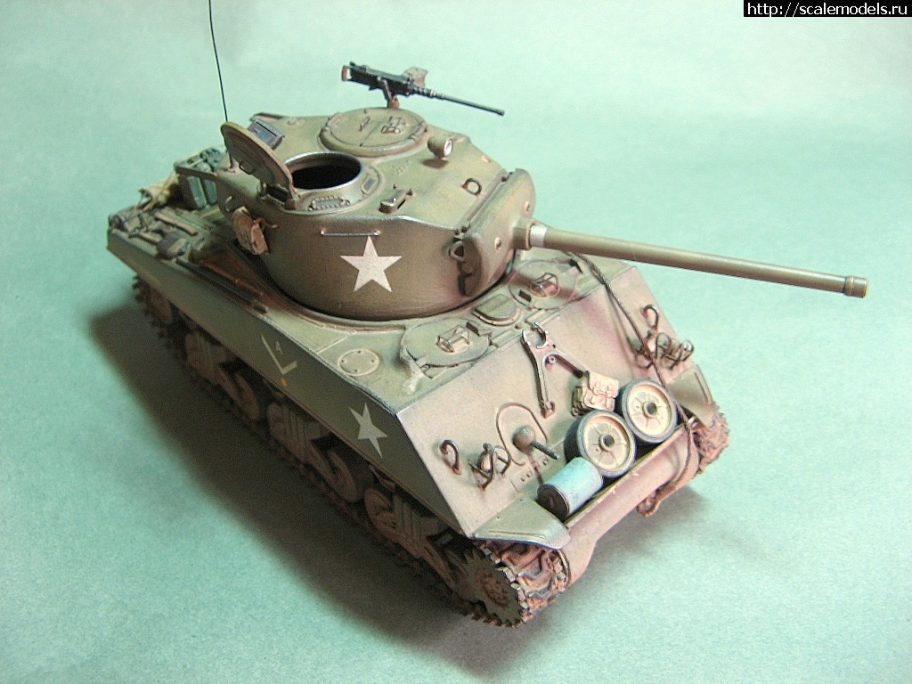 1462300869_IMG_2172.jpg : #1258005/ Sherman M4A3 (76)W  1:48 HobbyBoss - !  