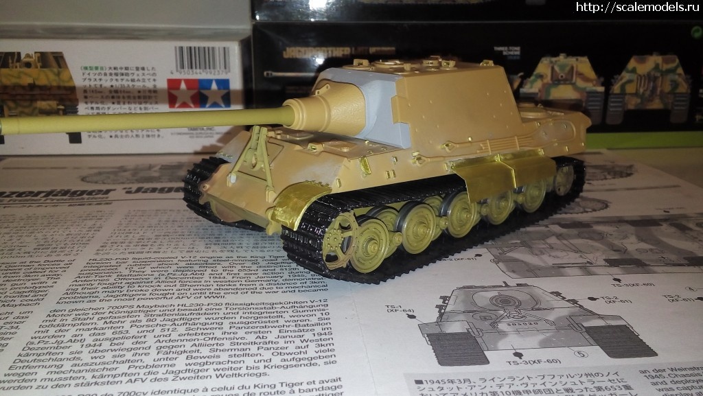 1464035369_20160524_005728.jpg : #1263414/ Jagdtiger early production 1/48 Tamiya !!!  