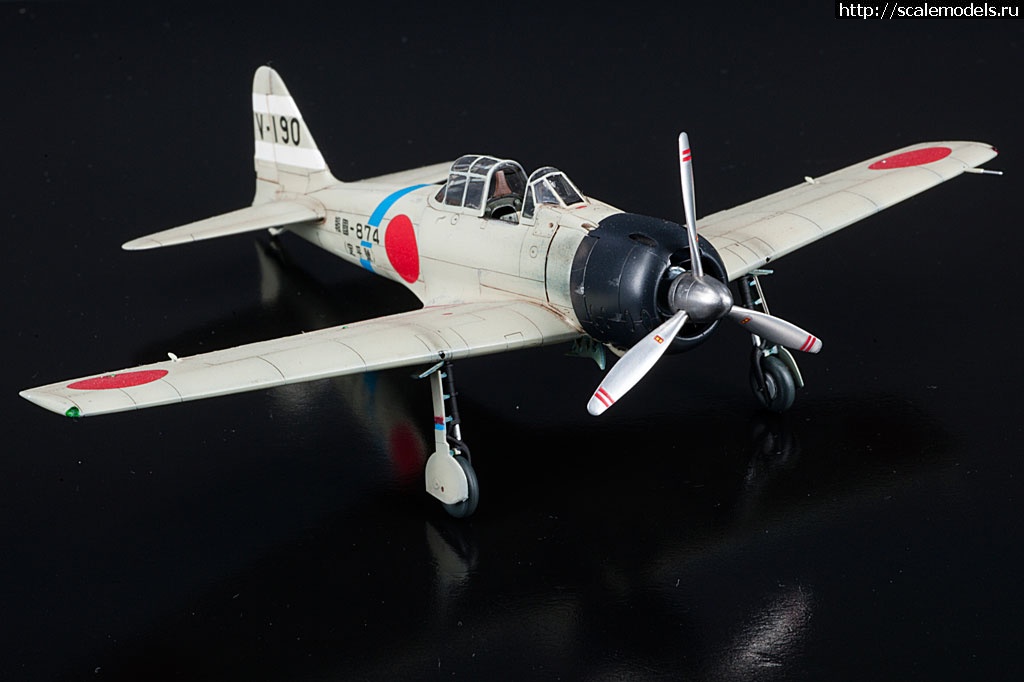 1464295636_scale_tmp.jpg : #1264285/ Tamiya 1/72 Mitsubishi A6M3 Zero Fighter -   