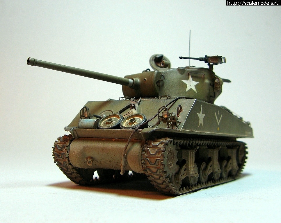 1464557881_002.jpg : #1265121/ Sherman M4A3 (76)W  1:48 HobbyBoss - !  