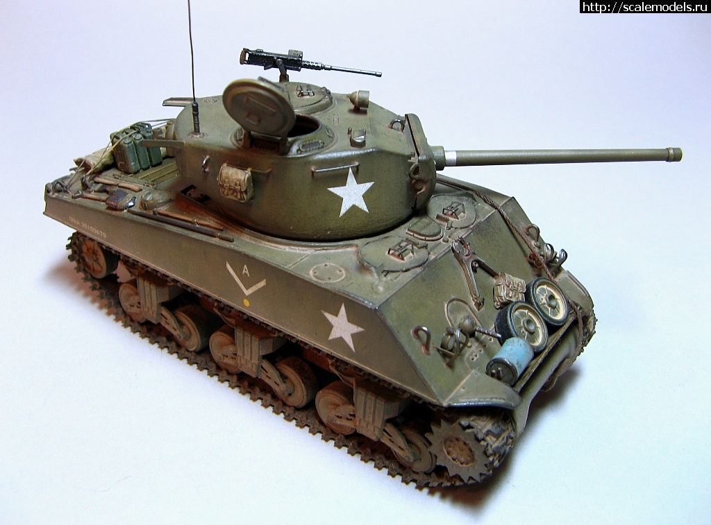 1464558022_011.jpg : #1265121/ Sherman M4A3 (76)W  1:48 HobbyBoss - !  