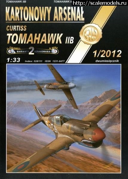 1465675681_d513a9341123.jpg : Curtiss P-40 TomahawkIIB (Halinski Kartonowy Arsenal 1-2012)  