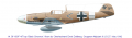 Звезда 1/48 Bf 109F4Trop Stab II.JG27 Ernst Dullberg. Ливия 1942