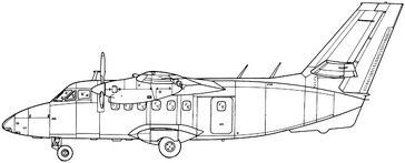 Самолет l 410 чертеж