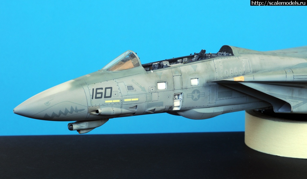 1473049162_DSC_2006.jpg : F-14D HASEGAWA 1/48 / GRIM REAPERS AD160 - .  