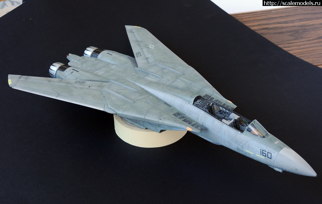 1473049165_DSC_2015.jpg : F-14D HASEGAWA 1/48 / GRIM REAPERS AD160 - .  