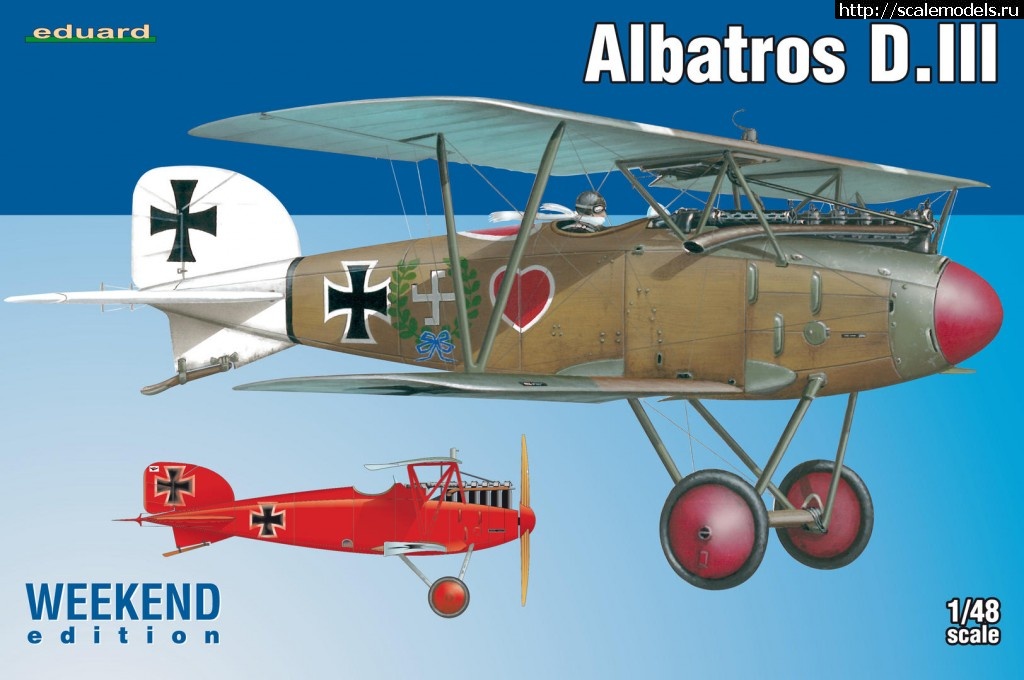 1473239126_Albatros-D.jpg :  Eduard 1/48 Albatros D.III Weekend edition  