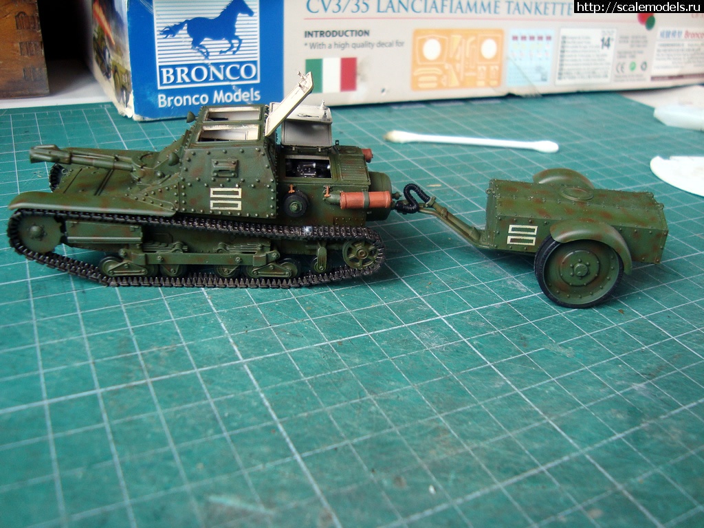 1474958937_DSC07503.jpg : #1296975/ CV 3/35 Lanciaflamme tankette, Bronco, 1/35 !  