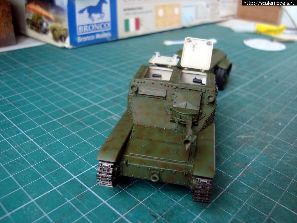 1474958940_DSC07507.jpg : #1296975/ CV 3/35 Lanciaflamme tankette, Bronco, 1/35 !  