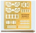  Veteran Models 1/200 small guns for Bismarck/Tirpitz