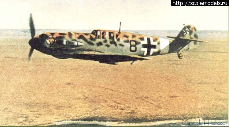 1475426753_Bf109-leopard-camo-of-AL-Werner-Schroer2.jpg : #1298411/ Bf. 109E-7 trop 1/48 Eduard -    