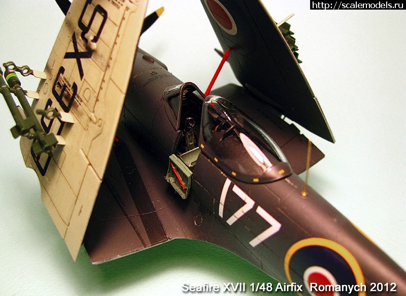 1475742861_Seafire-XVII_3.jpg : #1299291/ Airfix 1/48 Seafire F.Mk XVII(#10353) -   