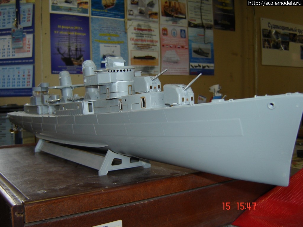 1477685553_DSC04003.jpg : #1306403/ Revell 1/144 uss Fletcher destroyer  