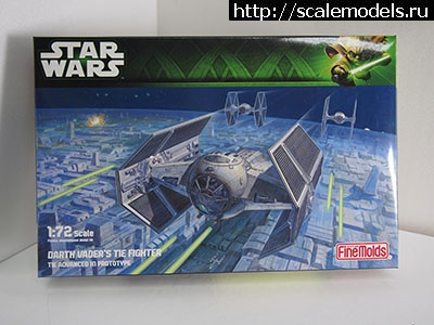 1479900165_P1010112.jpg :  TIE advanced X1 Bandai  Fine Molds  