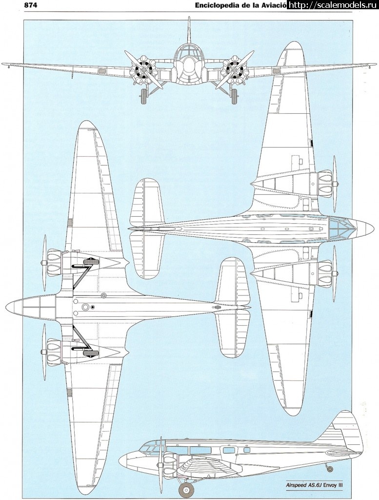 1480768486_6810187727_b32791af01_o.jpg : Airspeed AS.6J Envoy, RS Models, 1:72  