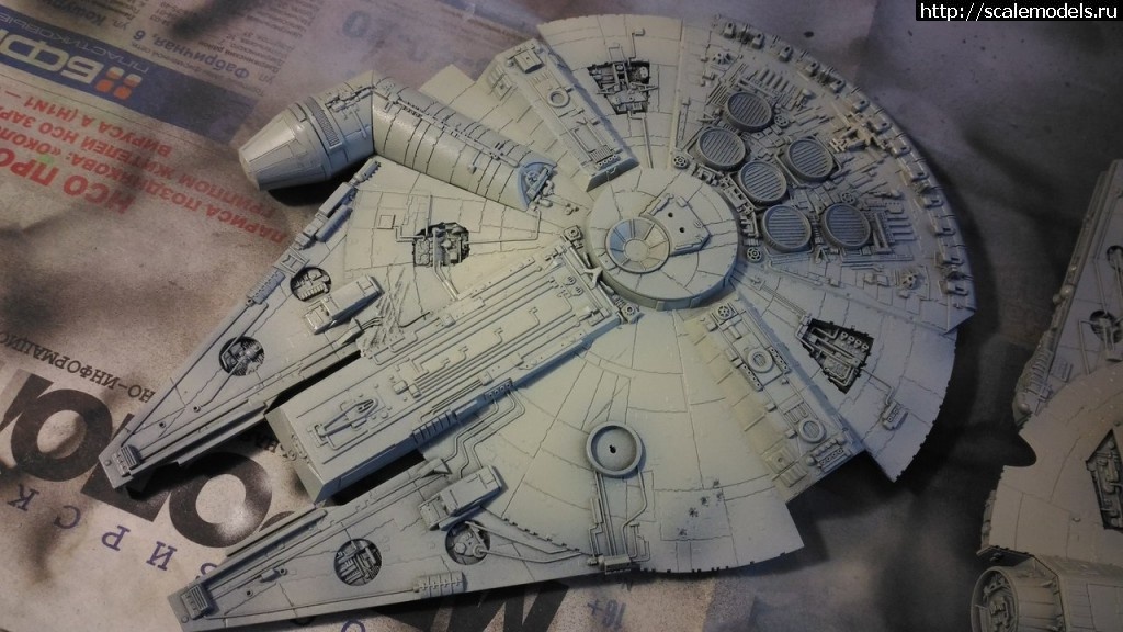 1480864864_Mil-Fal-39.jpg : #1318868/ FineMolds 1/144 Millennium Falcon -  !!!  