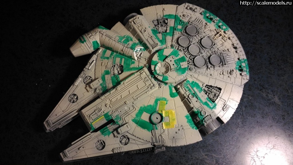 1480864866_Mil-Fal-41.jpg : #1318868/ FineMolds 1/144 Millennium Falcon -  !!!  