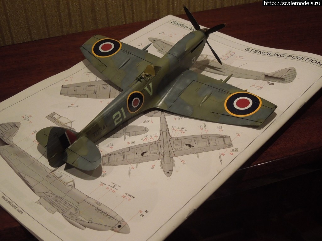 1480939952_DSCN6551.jpg : #1319174/ Spitfire 16 eduard 1/48.   .   