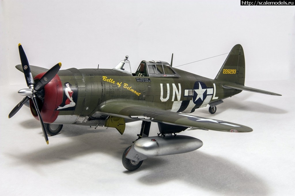 1481400640_P-47D-22-RE-Belle-of-Belmont_2.jpg : Trumpeter 1/24 Bf-109G-2/ Trumpeter 1/24 Bf-109G-2(#10521) -   