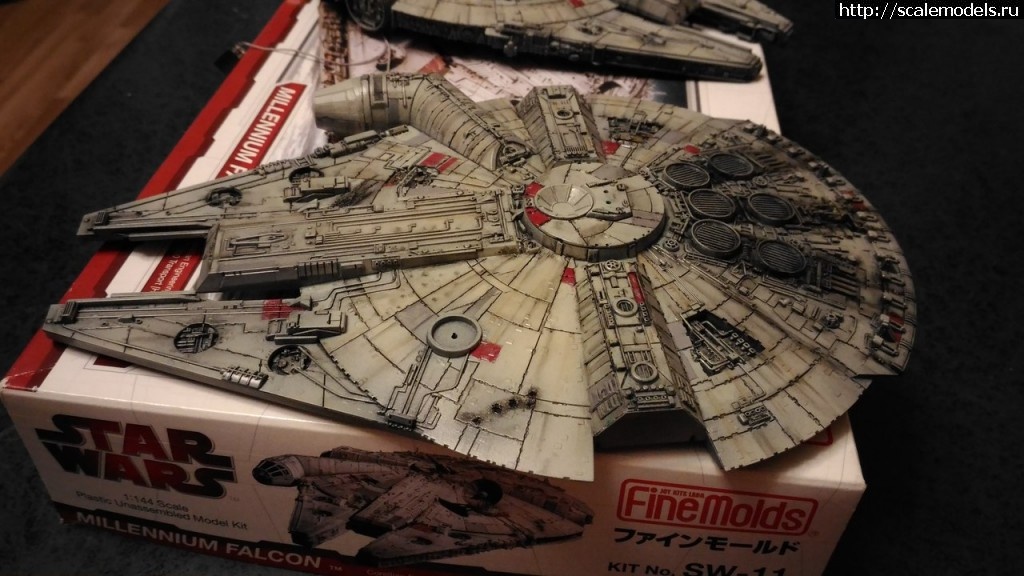 1481532092_Mil-Fal-53.jpg : #1321424/ FineMolds 1/144 Millennium Falcon -  !!!  