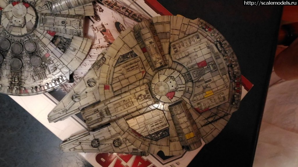 1481532094_Mil-Fal-55.jpg : #1321424/ FineMolds 1/144 Millennium Falcon -  !!!  