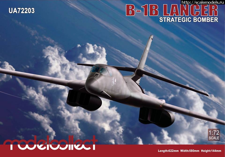 1482585681_15726929_747858122035957_8624550236139358115_n.jpg :  Modelcollect 1/72 B-52, B-1  