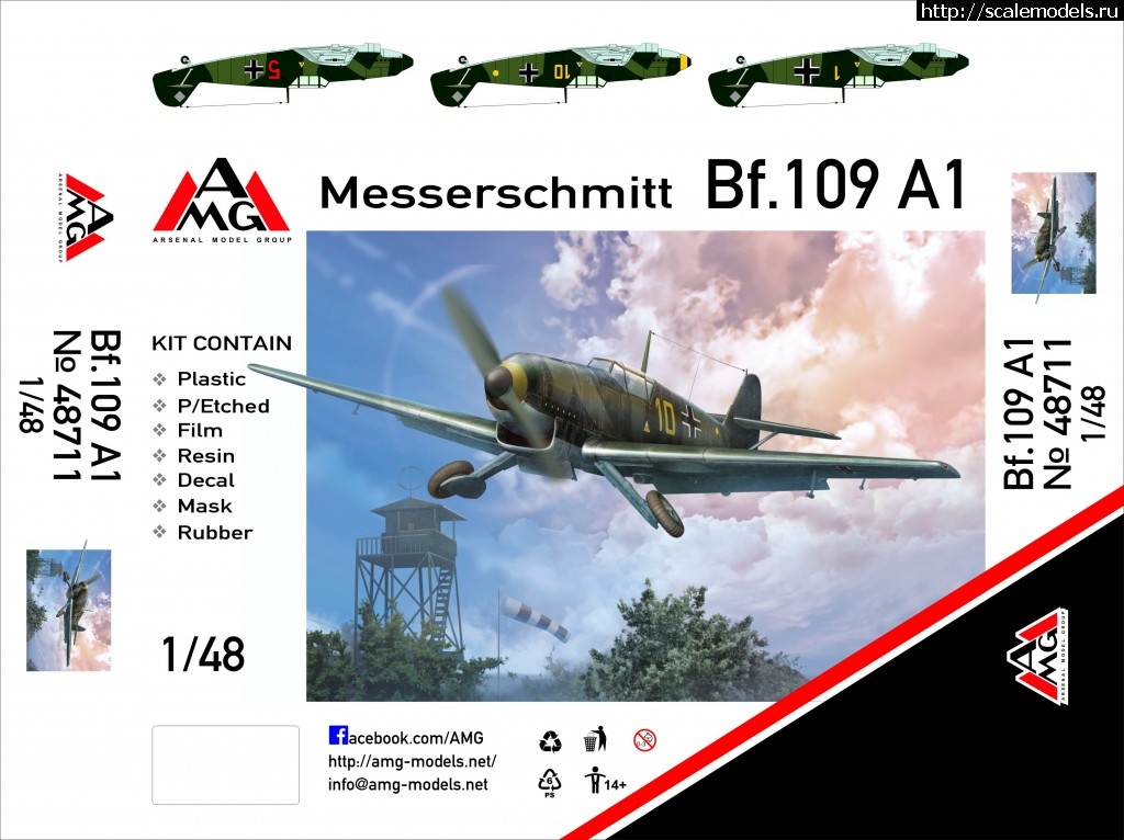 1483957710_Bf-109A.jpg : #1331066/ AMG 1/48 Bf.109A(#10631) -   