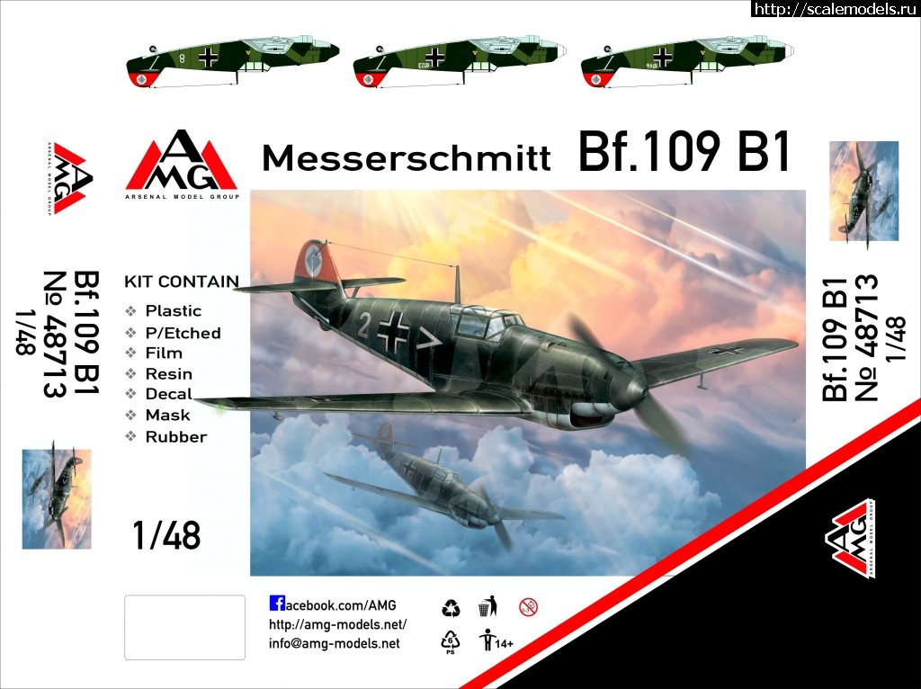 1483957712_Bf-109B.jpg : #1331066/ AMG 1/48 Bf.109A(#10631) -   