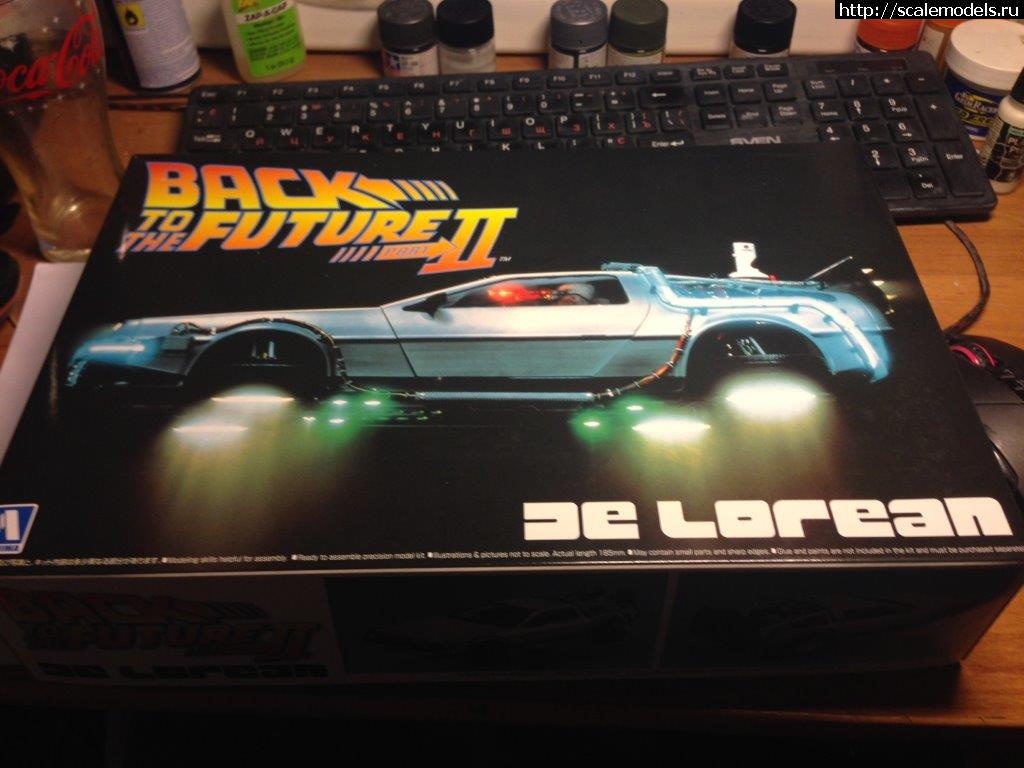 1484071257_IMG_6607.jpg : Aoshima "Back to the Future Part 2"  Delorean 1/24  