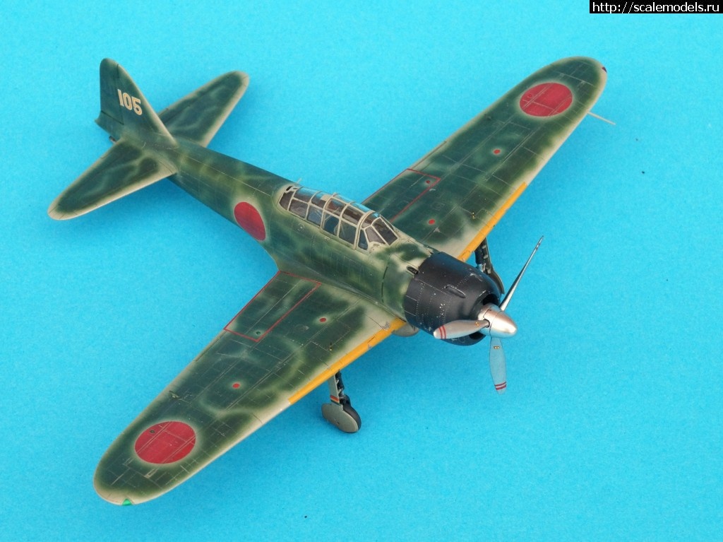 1485856995_DSC04303.jpg : #1339950/ Tamiya A6M3 Zero 1/72 -   