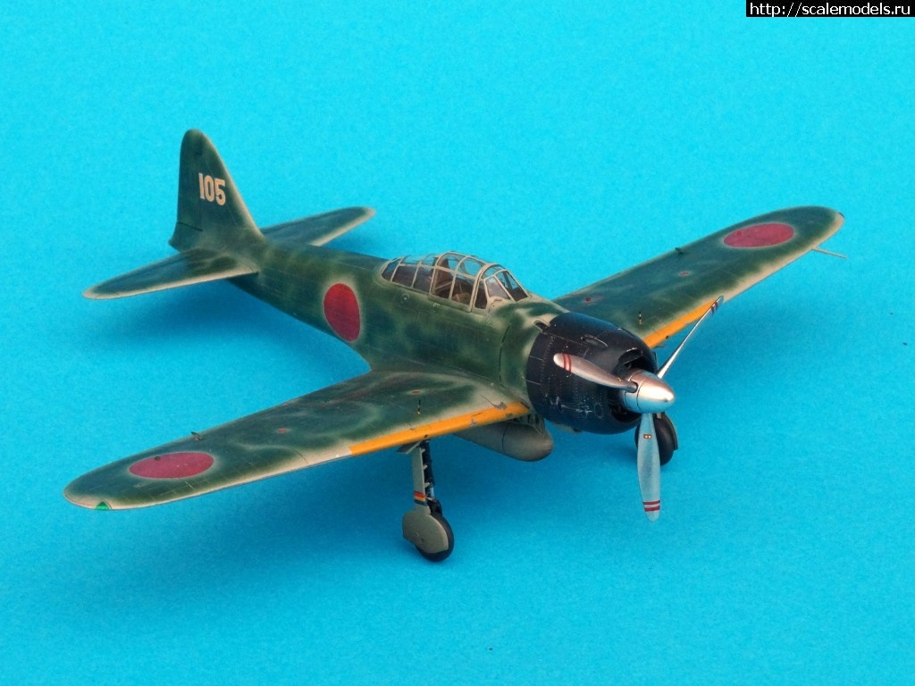 1485857038_DSC04311.jpg : #1339950/ Tamiya A6M3 Zero 1/72 -   