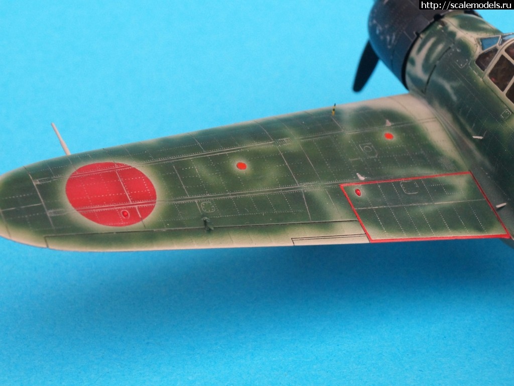 1485857263_DSC04324.jpg : #1339950/ Tamiya A6M3 Zero 1/72 -   