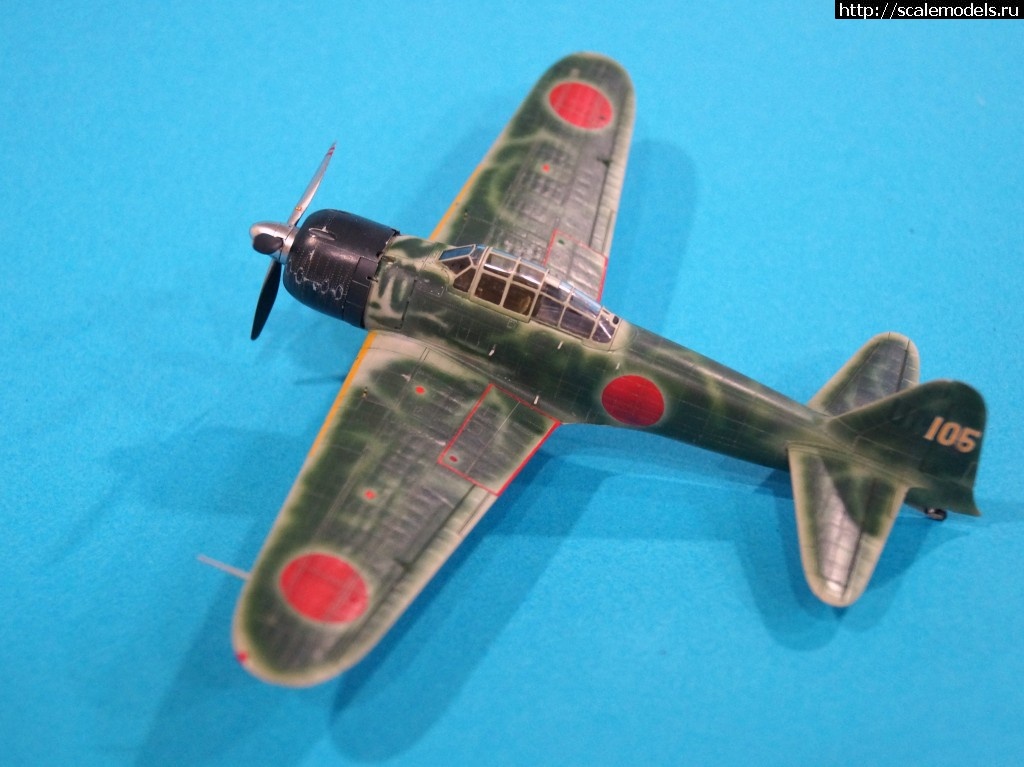 1485871788_DSC04326.jpg : #1339950/ Tamiya A6M3 Zero 1/72 -   