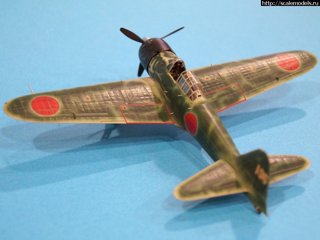 1485871809_DSC04348.jpg : #1339950/ Tamiya A6M3 Zero 1/72 -   