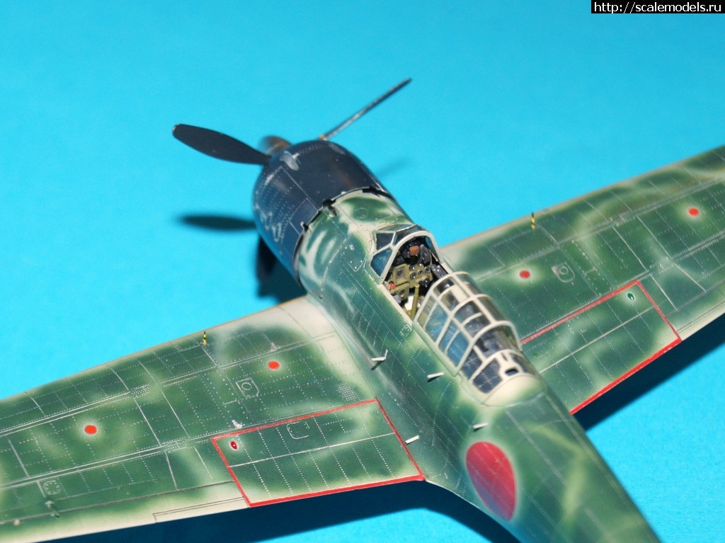 1485872307_DSC04346.jpg : #1339950/ Tamiya A6M3 Zero 1/72 -   