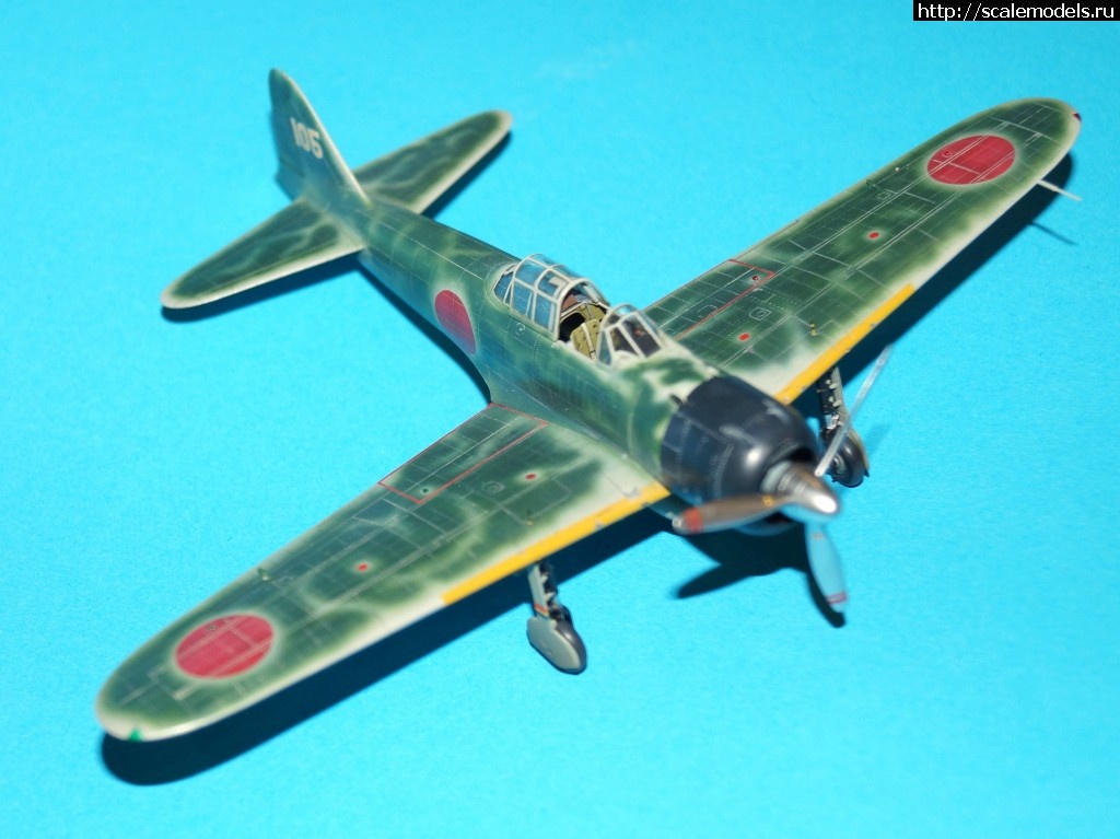 1485872432_DSC04352.jpg : #1339950/ Tamiya A6M3 Zero 1/72 -   