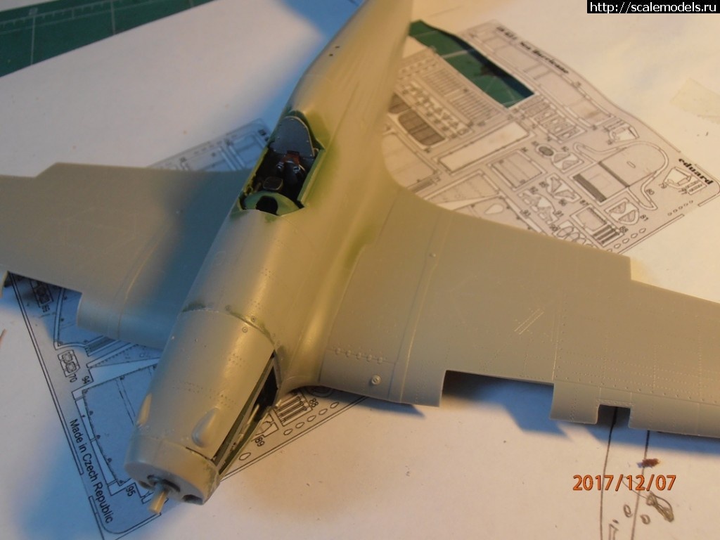 1486370194_PC072404.jpg : #1342297/  Hurricane Mk.1 LE-A P2961  1/48 Italeri  