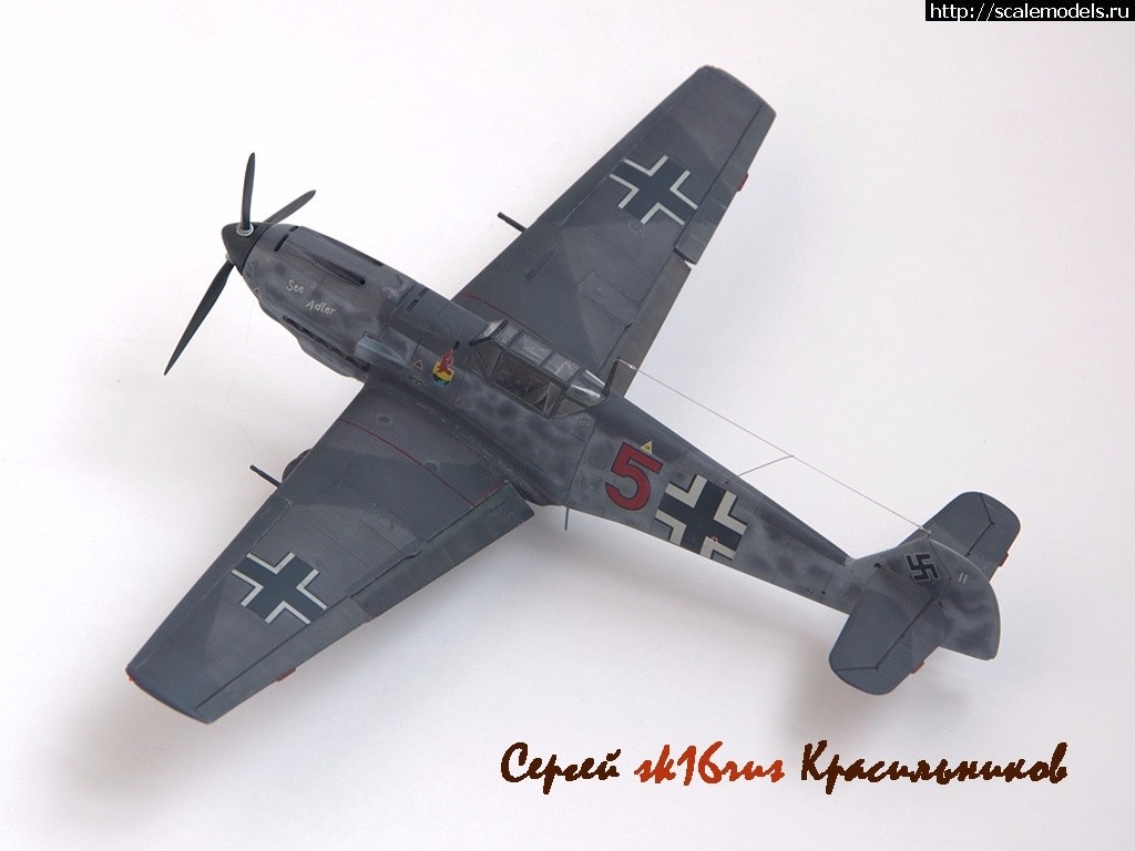 1486390890_1466237015_20160618-4.jpg :      Messerschmitt Bf 109  1/48  