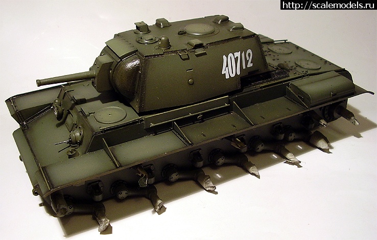 1486798771_30.jpg : #1344697/ Trumpeter 1/35 KV-8S Welded Turret -   