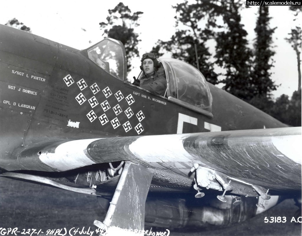 1486822760_CaptDonBerbowerinP-51BFT-E.jpg : #1344856/ ICM 1/48 P-51B Mustang -  ...(#10733) -   