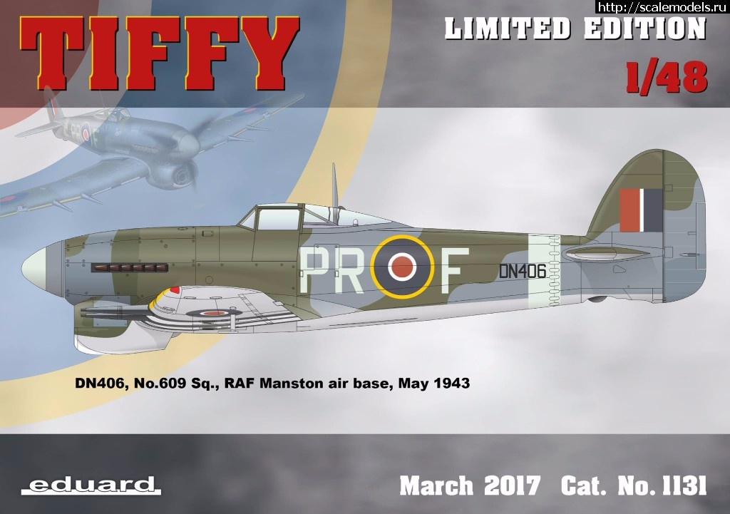 1488227145_16903323_1574849809196627_3146533902745537365_o.jpg :  Eduard 1/48 Hawker Typhoon Mk.Ib Tiffy  