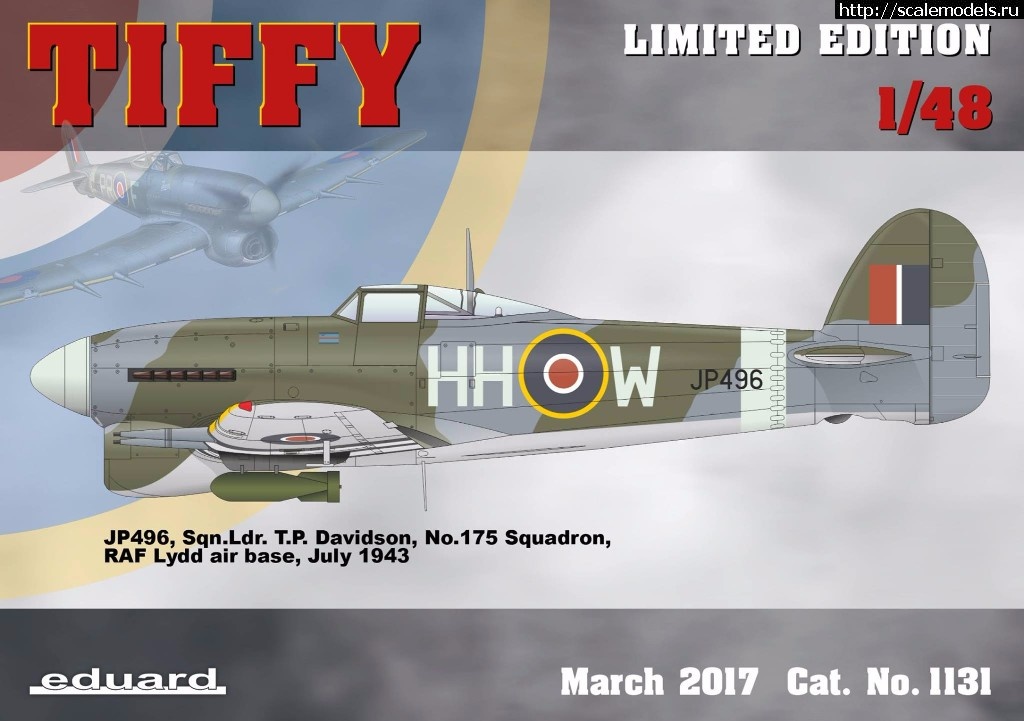 1488227148_17015849_1574849609196647_6778858034822999210_o.jpg :  Eduard 1/48 Hawker Typhoon Mk.Ib Tiffy  