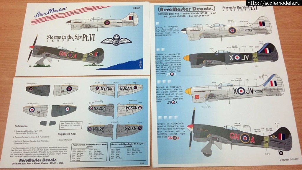 1488397249_Shevchuk-Tempest-005.jpg : 1/48 Hawker Tempest Mk-VI (Eduard + MDC)  